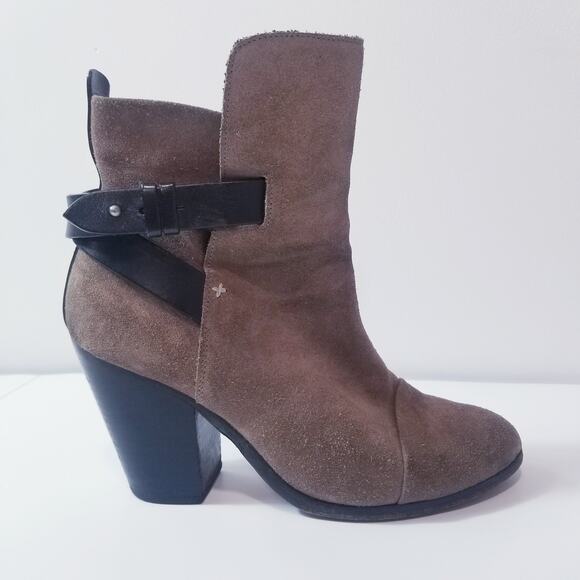 Rag & Bone Kinsey Suede Boots - Picture 1 of 9